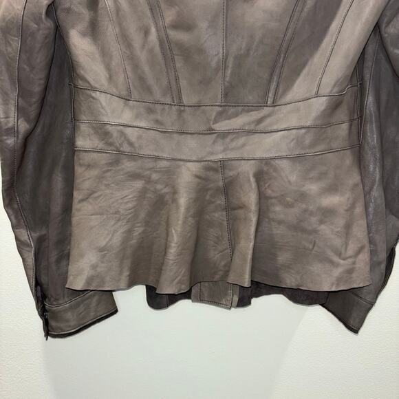 Vintage Stills 100% Lamb Leather Jacket w/ Suede Trim – Size US 8 / EU 40 Medium - Picture 8 of 14